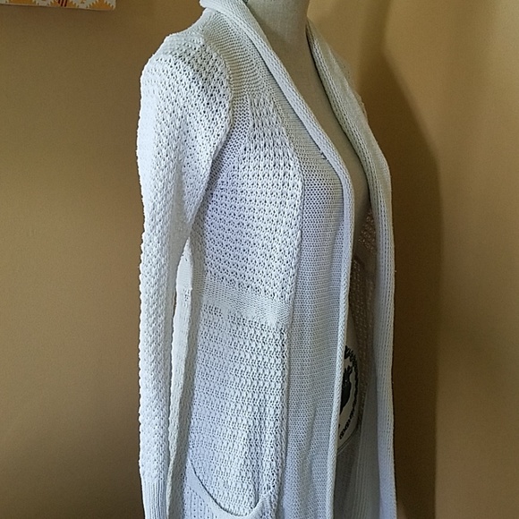 ANTHROPOLOGIE Angel Of The North Open Sweater S - Picture 3 of 8